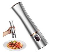 One-Handed Electric Pepper Grinder, Modern Electric Pepper Mill, Rechargeable Grinder, Electric Grinder For Kitchen, Electric Salt And Pepper Shaker, Smart Electric Pepper Mill