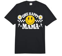 One Happy Dude Mama 1st Birthday Family Matching Comfort Colors Adult Heavyweight T-Shirt