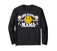 One Happy Dude Mama 1st Birthday Family Matching Manga Larga
