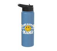 One Happy Dude Mama 1st Birthday Family Matching Stainless Steel Insulated Water Bottle