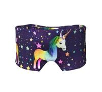 One-Horse Star - Diadema unisex para dormir de lado, antifaz y orejeras (26.8 x 4.3 pulgadas), orejeras ajustables para interiores y exteriores, viajes, yoga, cómodas