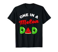 One In A Melon Dad Sandía Día del Padre Broma de papá Camiseta