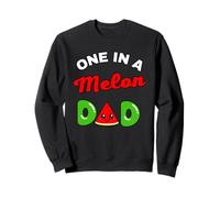 One In A Melon Dad Sandía Día del Padre Broma de papá Sudadera