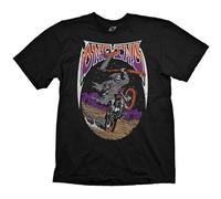 One Industries Mens T-Shirt Fear The Reaper tee Black Adult Motocross MX Bike T-Shirt Black L