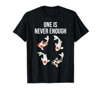 One Is Never Enough Koi Fish Anime japonés Kawaii Carp Fish Camiseta
