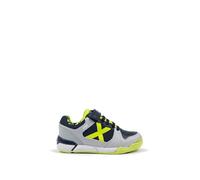 Munich - Zapatilla de fútbol sala One Cinta Adhesiva Niño, Unisex, Gris, 29