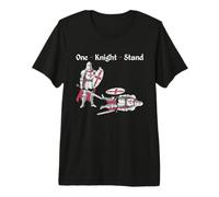 One Knight Stand Divertidas justas Medievales de Caballeros REN Faire Camiseta Premium