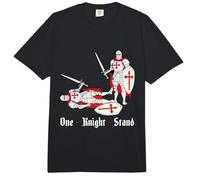 One Knight Stand Medieval Knights REN Faire Divertidas justas Comfort Colors Adult Heavyweight T-Shirt