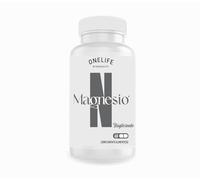 ONE LIFE BY NIIEVES FIT Bisglicinato de Magnesio 60 Cápsulas - Alta Biodisponibilidad para Reducir Fatiga, Función Muscular, Relajación y Bienestar General - 250mg de Magnesio