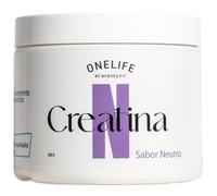 ONE LIFE BY NIIEVES FIT Creatina Monohidrato Sabor Neutro 300 gr con Creavitalis® - Aumenta el Rendimiento Físico y la Fuerza Muscular - Vegana y sin Aditivos - 100 Dosis