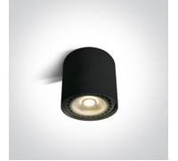 One Light Naksos lámpara de techo 1x15 W negro 12144/B