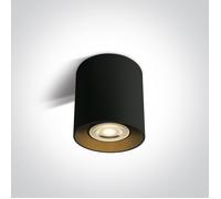 One Light Roda lámpara de techo 1x10 W negro-latón 12105T/B