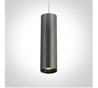 One Light Zaimi lámpara colgante 1x10 W gris/gris ceniza 63105MA/MG