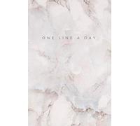 One line a day: 5 years memory notebook - One sentence a day journal - 6 x 9 inches