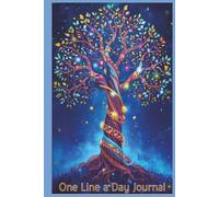 One Line A Day Journal: A Five-Year Memory Book Tree of Life Cover for Daily Reflections, Gratitude & Personal Growth, hardcover