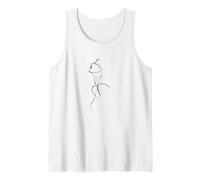 One Line Design Body of a Woman Body of a Woman Black Camiseta sin Mangas