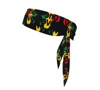 One Love Afric - Diadema deportiva con estampado de África, pañuelo deportivo duradero, ideal para voleibol y entrenamientos