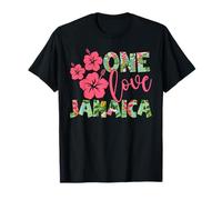 One Love Jamaica 2025 Grupo familiar temático de vacaciones en el Caribe Camiseta