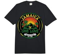One Love Jamaica Reggae Beat Comfort Colors Adult Heavyweight T-Shirt