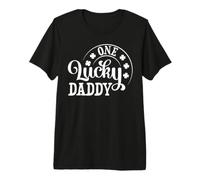 One Lucky Daddy Saint Patricks Day Camiseta Premium