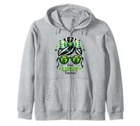 One Lucky Teacher St Patricks Day Shamrock Gafas de Sol Sudadera con Capucha