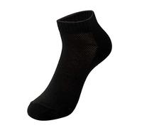 One Man - Calcetines desechables portátiles de repuesto para viajes, 5 unidades, calcetines elásticos para ropa de mujer (negro, talla única)