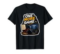 One More Game Gamer Controller, diseño Retro para Juegos Camiseta gráfica económica