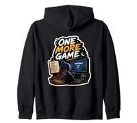 One More Game Gamer Controller, diseño Retro para Juegos Sudadera con Capucha