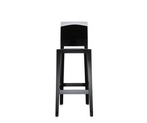 One More Please Taburete de Bar Alt.75 Negro Brillante