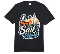 One More Sail Please Nautical Sunset Velero Cita Comfort Colors Adult Heavyweight T-Shirt