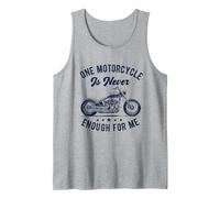 One Motorcycle is Never Enough Funny Bike Motorcycle Men Camiseta sin Mangas