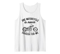 One Motorcycle is Never Enough Funny Bike Motorcycle Men Camiseta sin Mangas