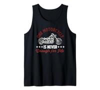 One Motorcycle is Never Enough Funny Bike Motorcycle Men Camiseta sin Mangas