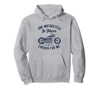 One Motorcycle is Never Enough Funny Bike Motorcycle Men Sudadera con Capucha