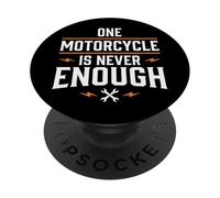 One Motorcycle Is Never Enough PopSockets PopGrip Adhesivo