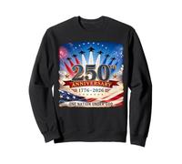 One Nation Under God - Vintage Jet Airshow 1776-2026 250th Sudadera