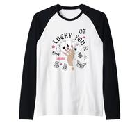 One Night Only Saturday Night Aces Hand Camiseta Manga Raglan