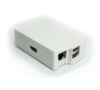 One Nine Design Carcasa Transparente para Raspberry PI, se Monta en 30 Segundos, sin Usar Tornillos, Hecha en Europa Blanco Blanco