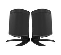One, One SL & Play:1 Soporte de Escritorio, Paquete Doble, Negro, Compatible con Altavoces Sonos One & PLAY1