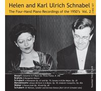One Piano, Four Hands, The 1950s Recordings Vol. 2 by Helen and Karl Ulrich Schnabel