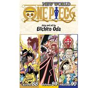 One Piece – Vol. 30 (Incluye vols. 88-90) – Edición 3 en 1 – Inglés