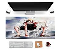 One Piece Alfombrilla de Ratón Anime Gaming Mouse Pad XXL 900x400x3 mm,Impermeable con 3mm Base de Goma Antideslizante,Special-Textured Superficie para Ordenador, PC y Laptop, I