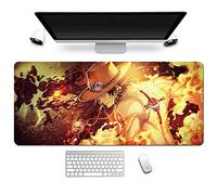 One Piece Anime Alfombrillas de Ratón - Gaming Mousepad 900x400mm, 3mm Base de Goma Antideslizante, Superfície con Textura Especial, Compatible con ratón láser y óptico, para PC y Laptop, B