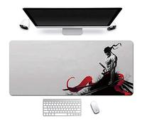 One Piece Anime Alfombrillas de Ratón - Gaming Mousepad 900x400mm, 3mm Base de Goma Antideslizante, Superfície con Textura Especial, Compatible con ratón láser y óptico, para PC y Laptop, A