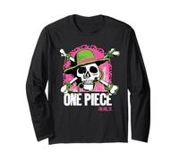 One Piece Bright Jolly Roger Manga Larga