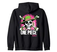 One Piece Bright Jolly Roger Sudadera con Capucha