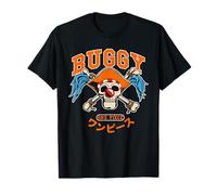 One Piece Buggy Collegic Skull Camiseta