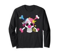 One Piece Buggy Pirates Graffiti Logo Manga Larga