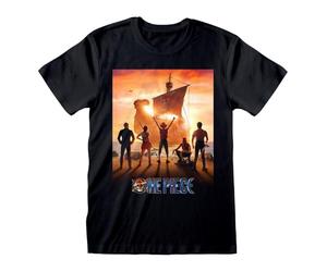 One Piece Camiseta Key Art Negra Anime, Fan Merch, Película, Serie TV