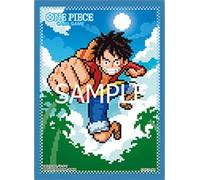 One Piece Card Game Official Sleeves: Surtido 8 - Pixel Art Monkey.D.Luffy (paquete de 70)